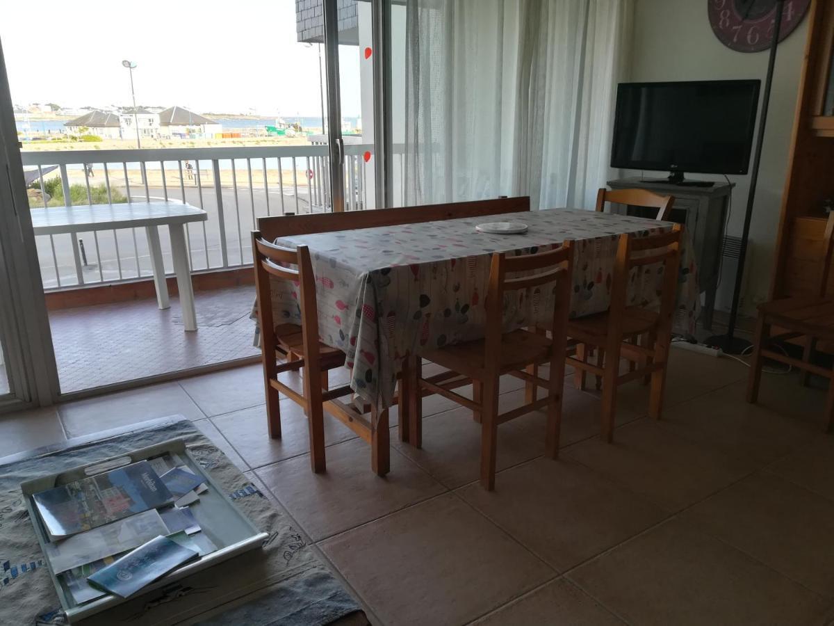 T2 Balcon Vue Mer Parking Et Entree Securises Tout A Pied Quiberon Exterior foto